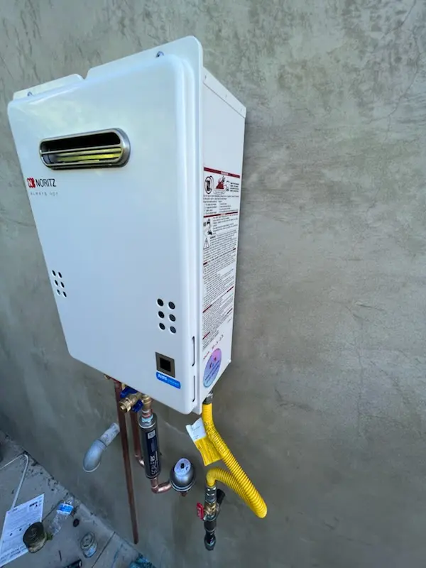 Tankless water heater installation for Cranston homes