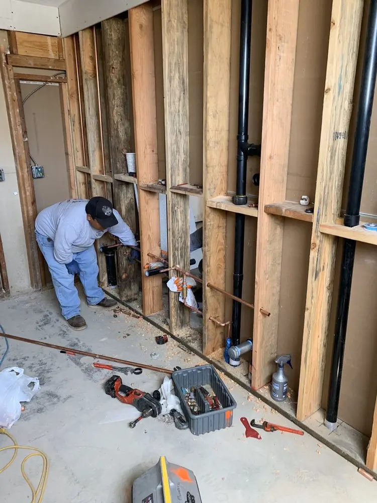 Commercial rough-in plumbing for Commercial Plumbing in Cranston